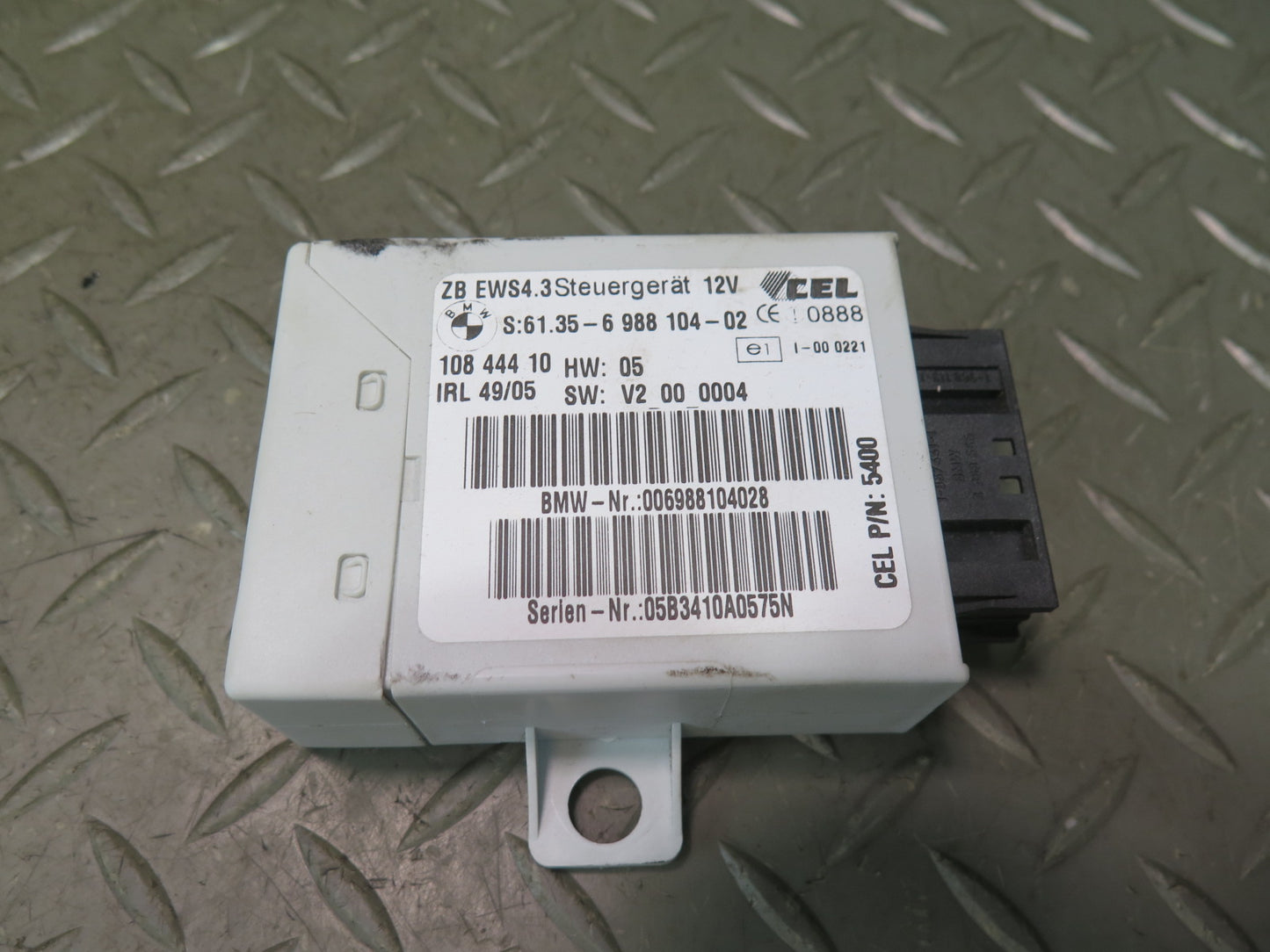 2006 BMW E53 X5 4.8L N62S Engine Computer ECU DME Immobilizer Lock KEY Set OEM