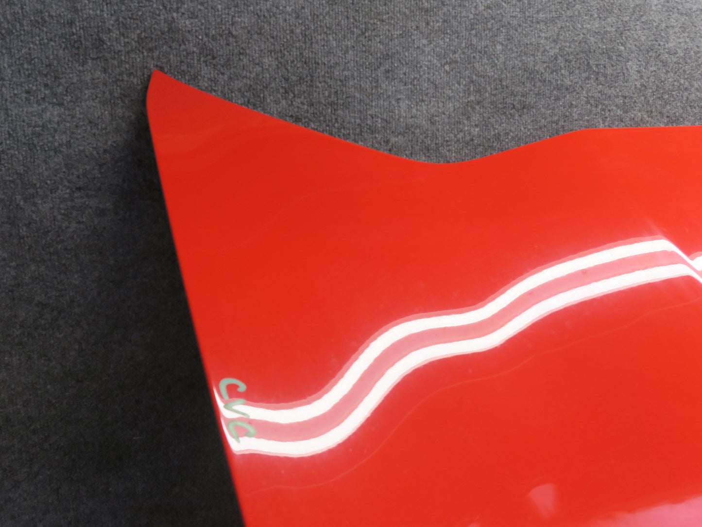 14-19 Chevrolet Corvette C7 Front Hood Bonnet Shell Panel Cover Torch RED OEM