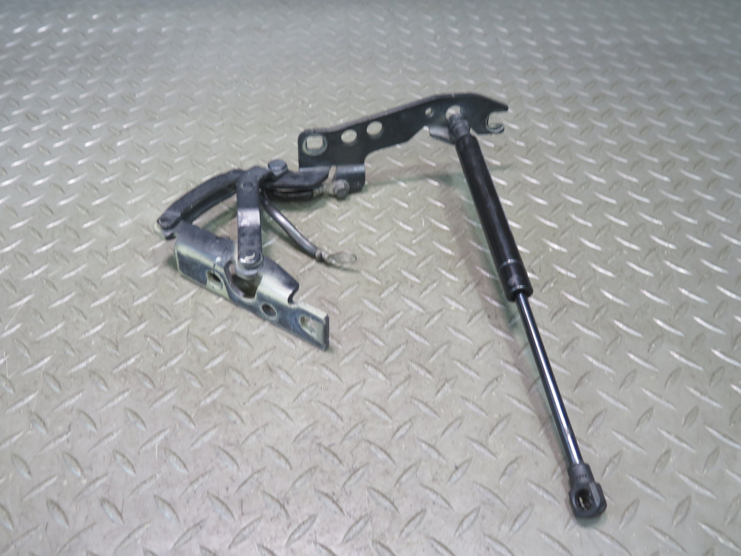 00-06 BMW E53 X5 Set of 2 Front Left & Right Hood Hinge w Shock OEM