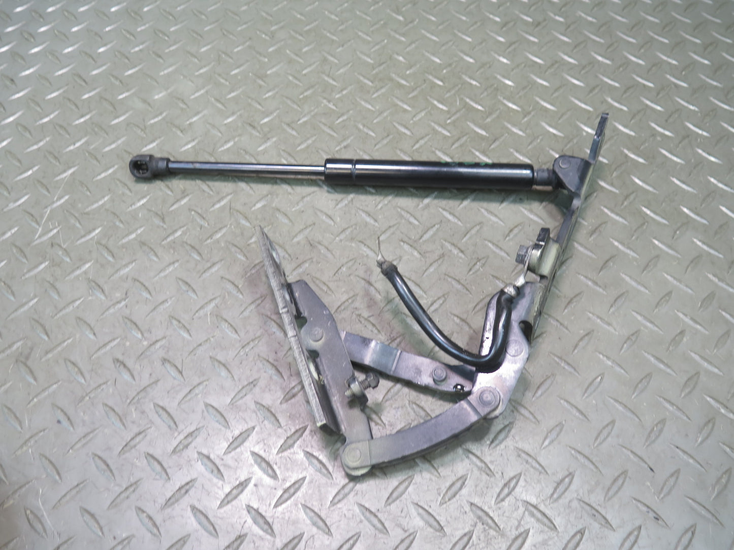 00-06 BMW E53 X5 Set of 2 Front Left & Right Hood Hinge w Shock OEM