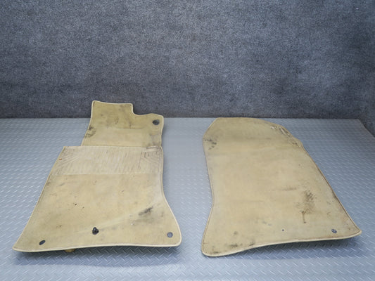 86-93 Mercedes W124 300E Set of 2 Front Left & Right Carpet Floor  MAT OEM