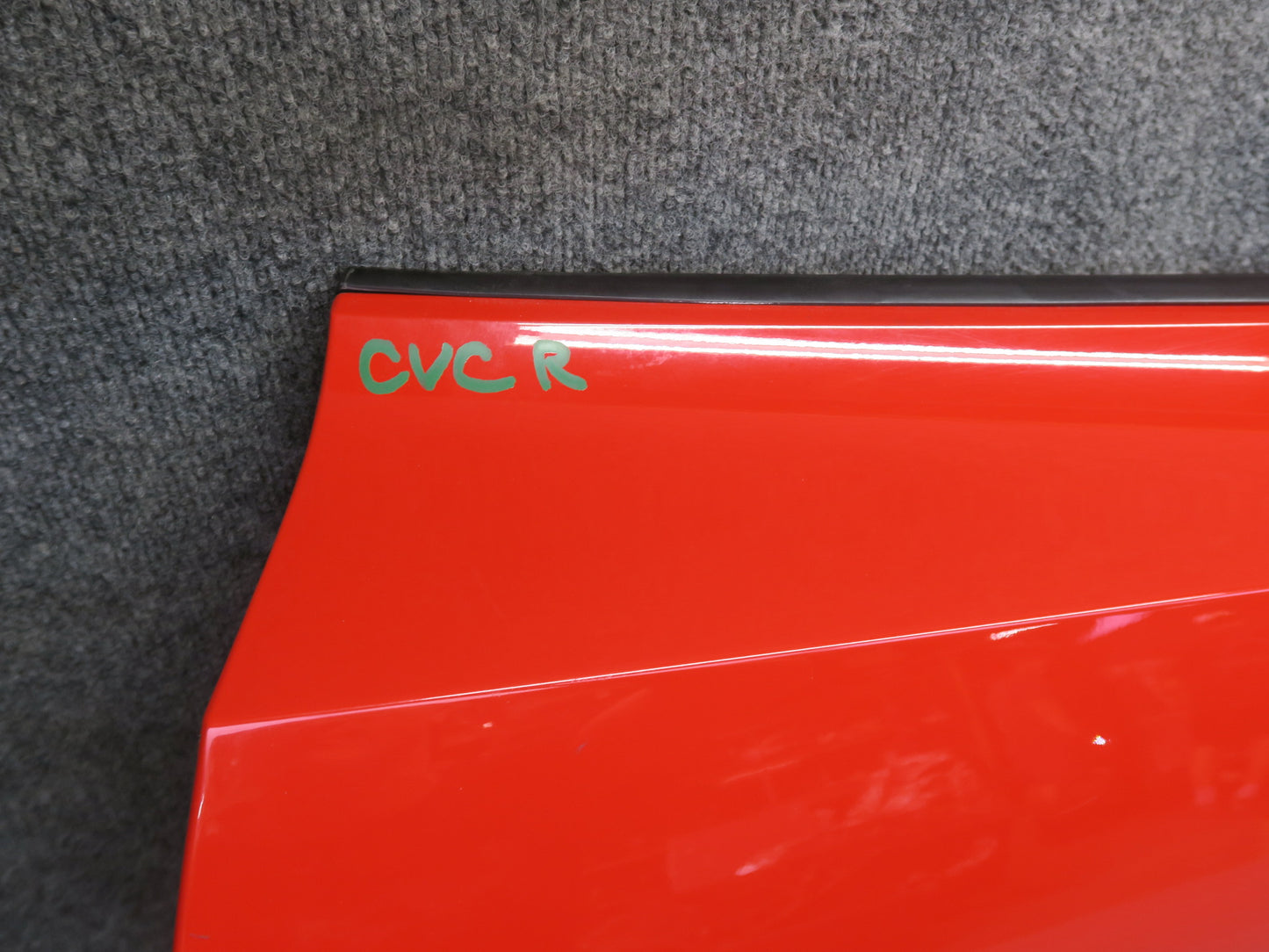 14-19 Chevrolet Corvette C7 Right Door Shell Panel Torch RED 23462076 OEM