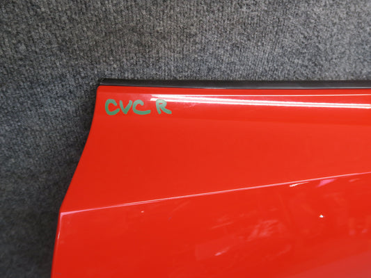 14-19 Chevrolet Corvette C7 Right Door Shell Panel Torch RED 23462076 OEM