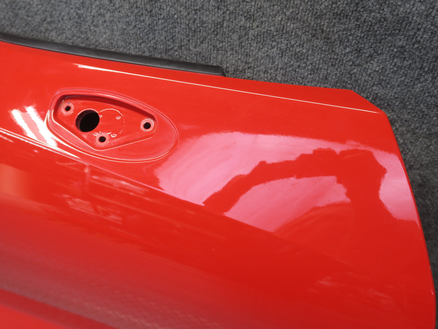 14-19 Chevrolet Corvette C7 Right Door Shell Panel Torch RED 23462076 OEM