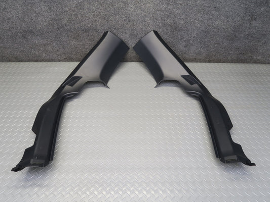 00-06 BMW E53 X5 Set of 2 Left Right Rear Interior D-pillar Trim Panel Black OEM