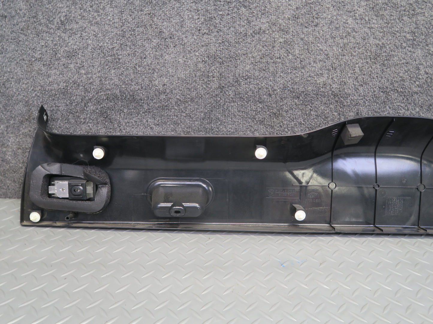 00-06 BMW E53 X5 Set of 4 Rear Trunk Hatch Lid Interior Trim Panel Black OEM