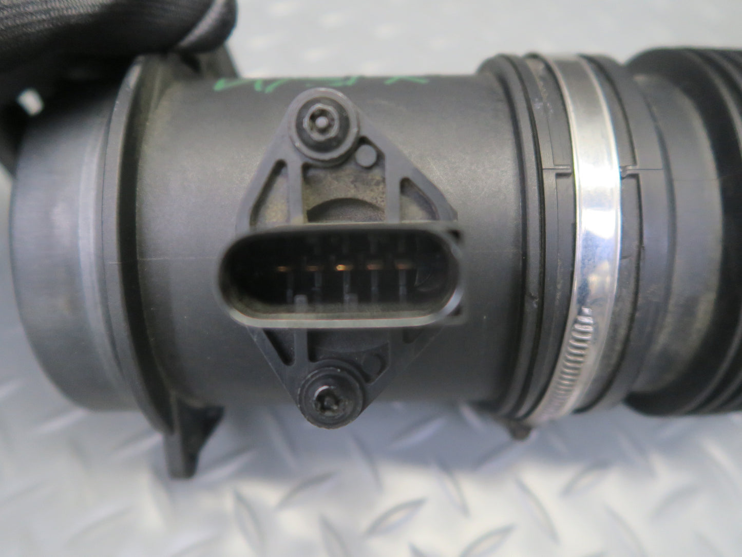 04-06 BMW E53 X5 N62 4.4 4.8is Air Intake Duct Tube Boot Pipe w MAF Sensor OEM