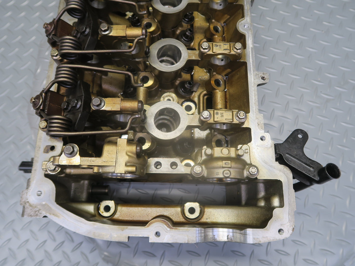 11-13 Mini S R55 R56 R57 R58 R59 N18 Engine Cylinder Head w Oil Dipstick OEM