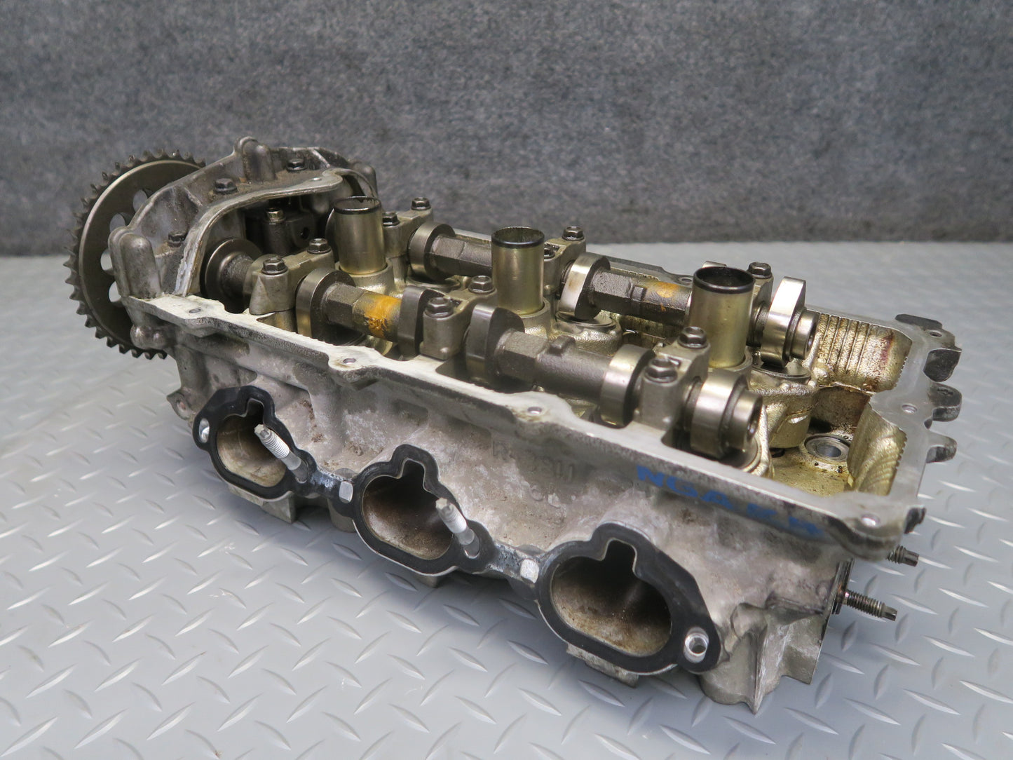 95-97 Nissan Gloria HY33 3.0L VQ30DET Turbo Engine Right Cylinder Head 60K OEM