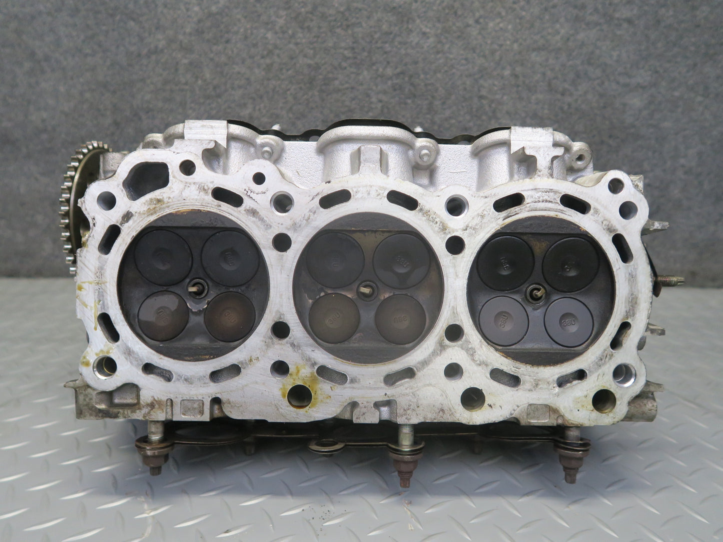95-97 Nissan Gloria HY33 3.0L VQ30DET Turbo Engine Right Cylinder Head 60K OEM