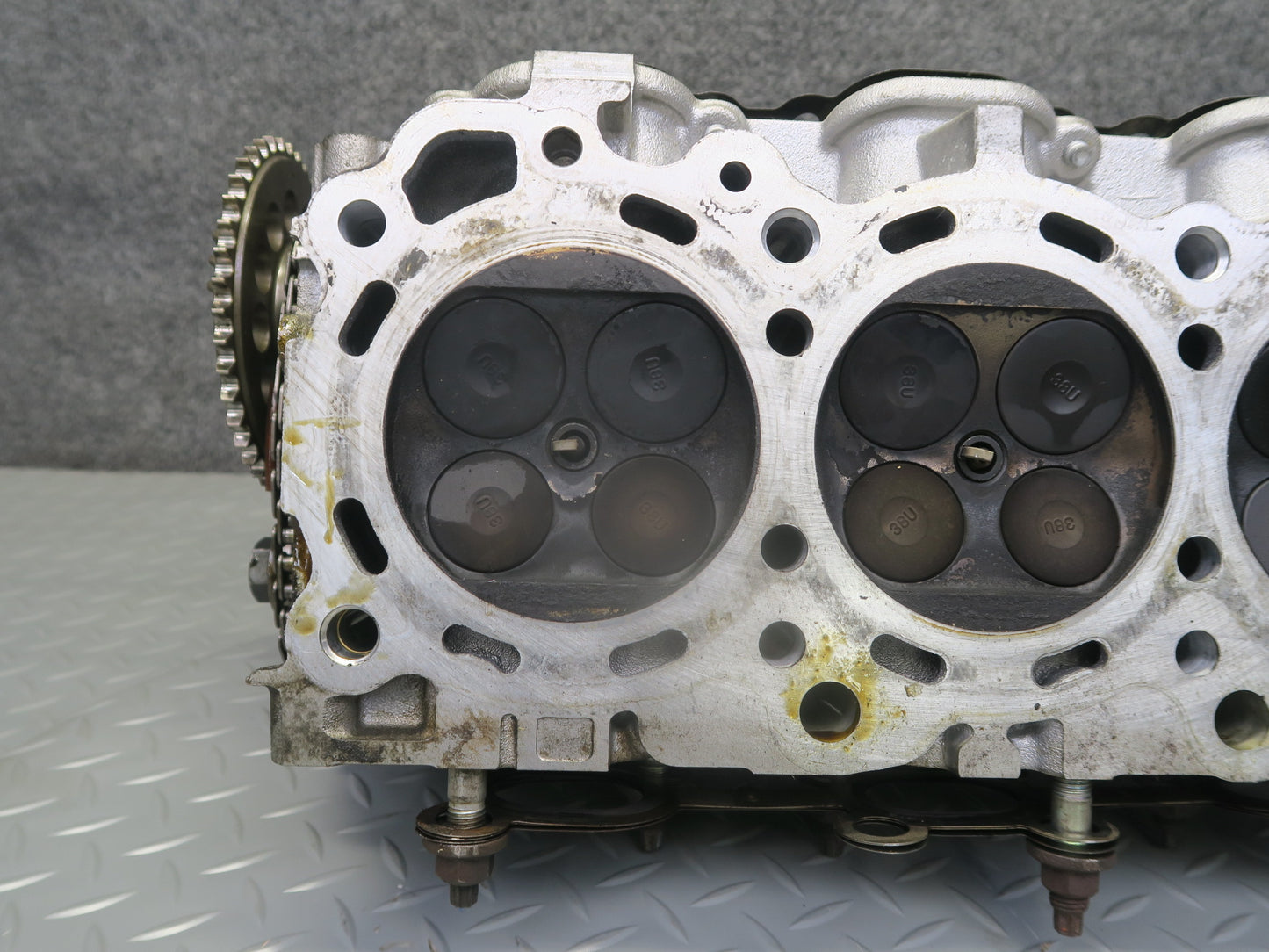 95-97 Nissan Gloria HY33 3.0L VQ30DET Turbo Engine Right Cylinder Head 60K OEM