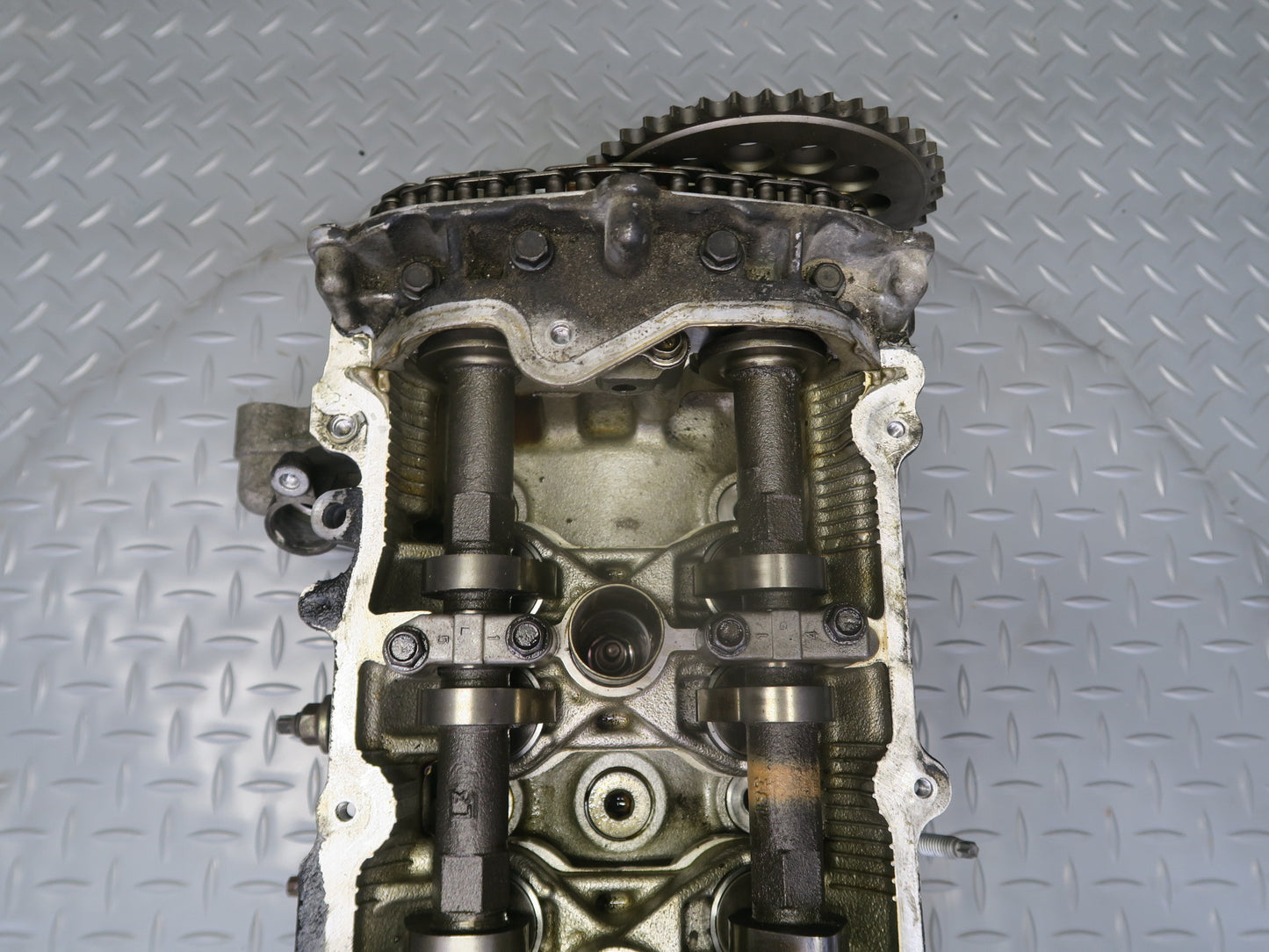 95-97 Nissan Gloria HY33 3.0L VQ30DET Turbo Engine Left Cylinder Head 60K OEM