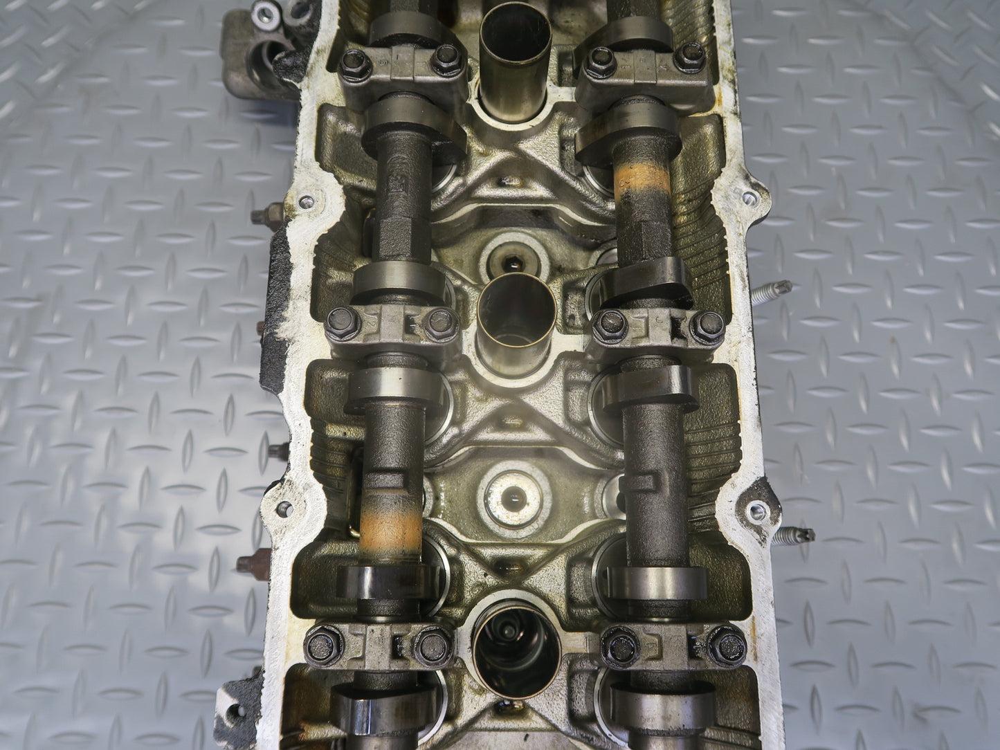 95-97 Nissan Gloria HY33 3.0L VQ30DET Turbo Engine Left Cylinder Head 60K OEM