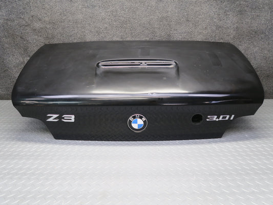 00-02 BMW E36/7 Z3 Roadster Rear Trunk Deck Lid Shell Cover Panel Black OEM