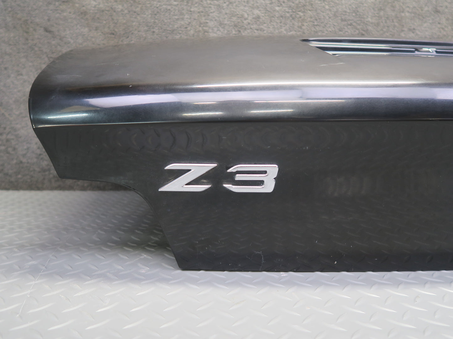 00-02 BMW E36/7 Z3 Roadster Rear Trunk Deck Lid Shell Cover Panel Black OEM