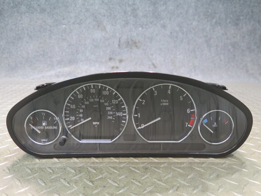 01-02 BMW E36/7 Z3 M54 A/T Instrument Cluster Gauge Speedometer 6901516 OEM