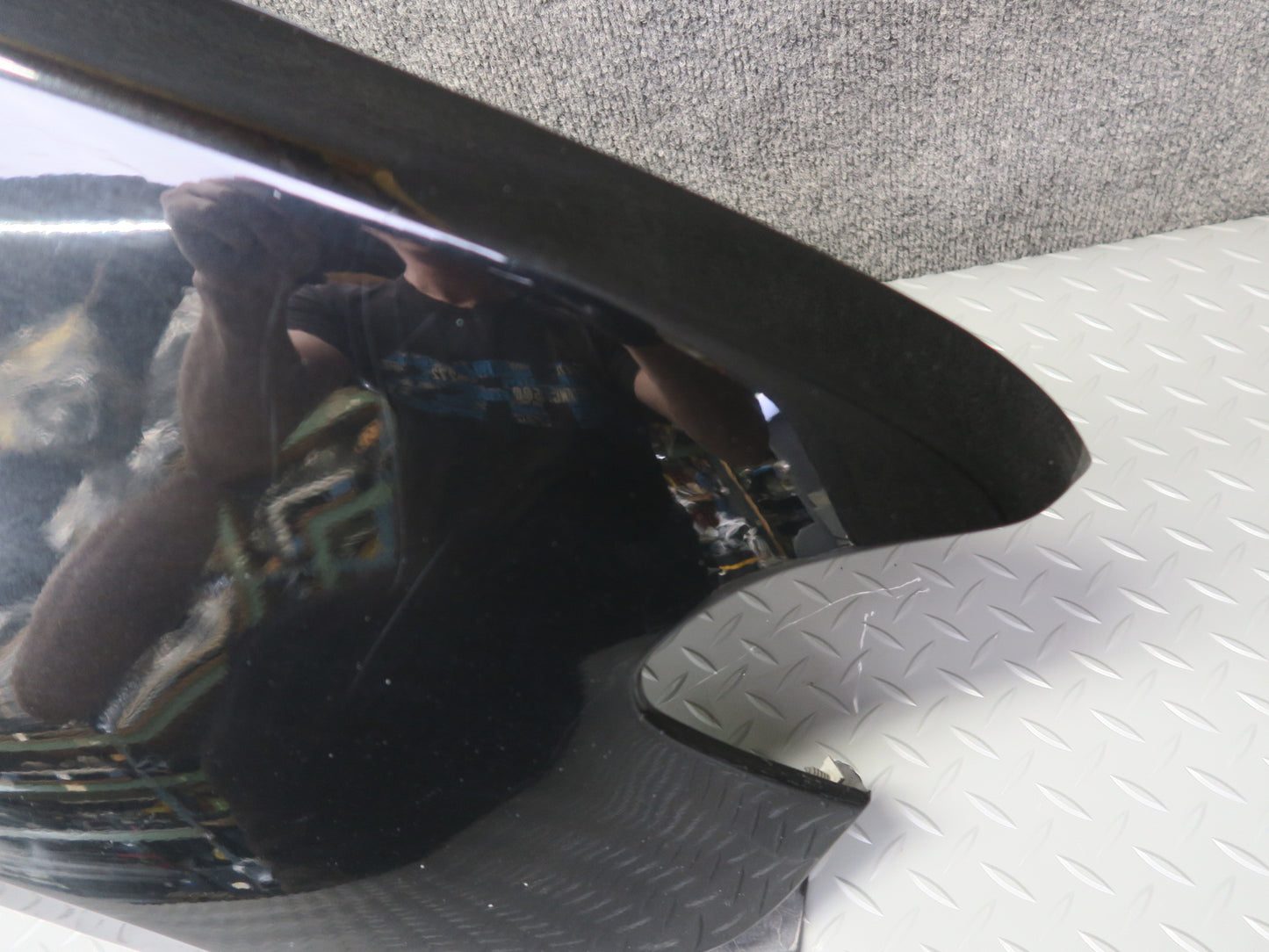 04-06 BMW E53 X5 Front Right Fender Shell Cover Panel Black OEM