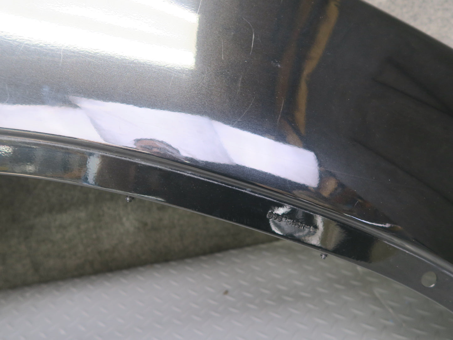 04-06 BMW E53 X5 Front Right Fender Shell Cover Panel Black OEM