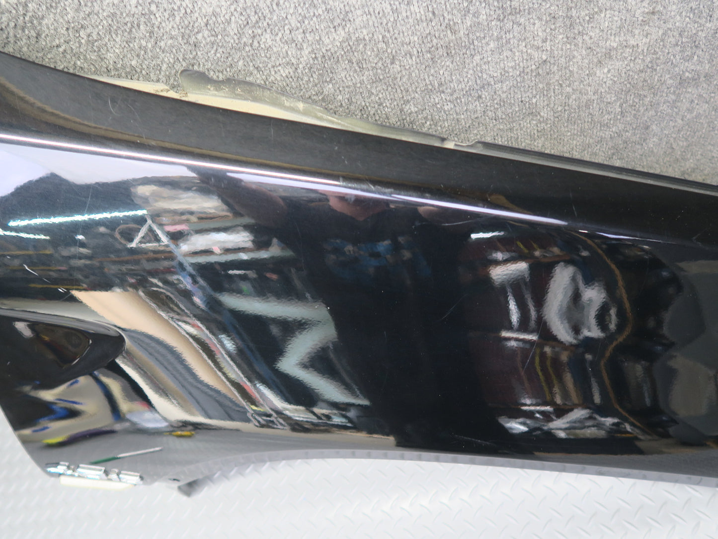 04-06 BMW E53 X5 Front Right Fender Shell Cover Panel Black OEM