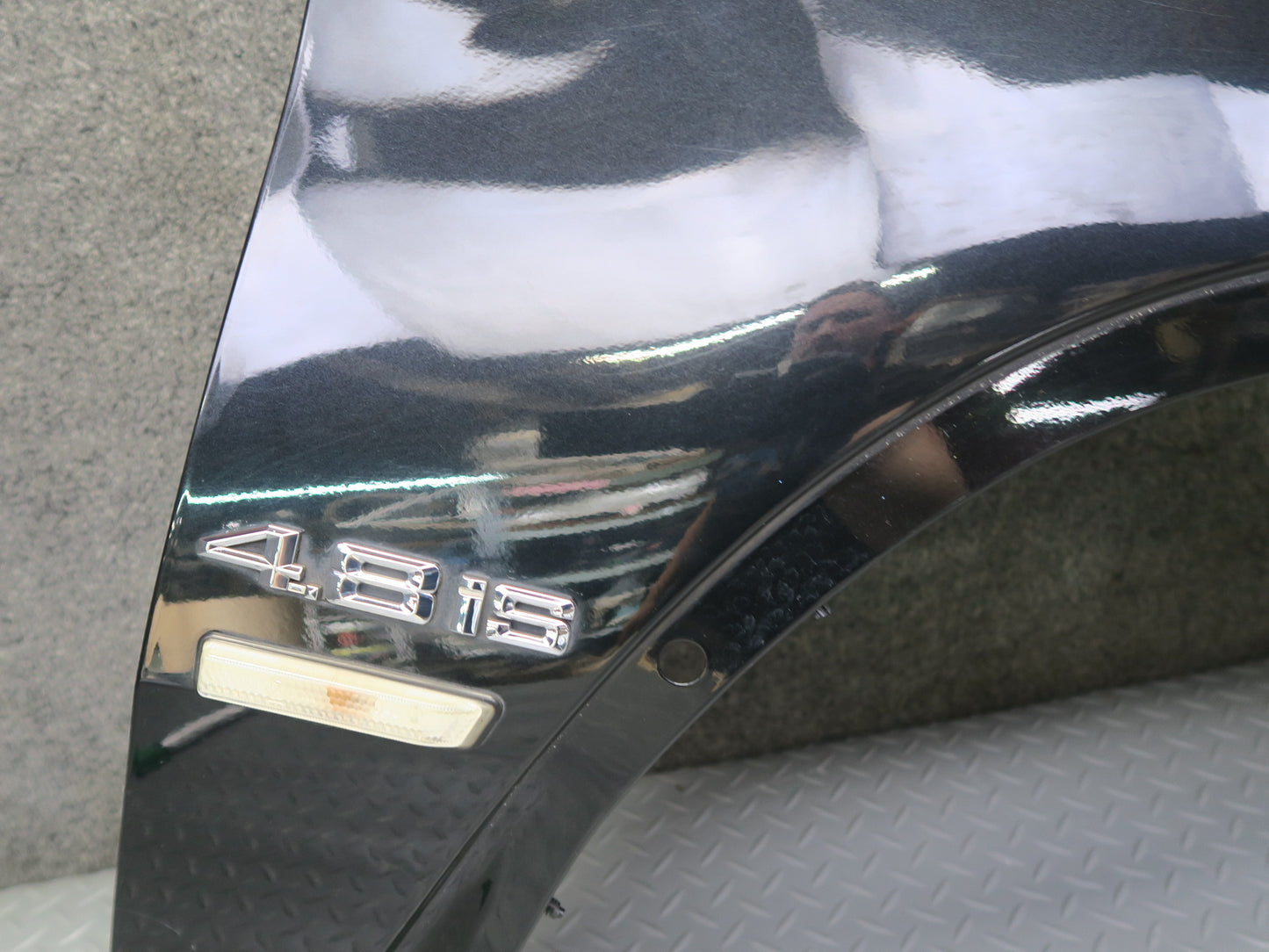 04-06 BMW E53 X5 Front Right Fender Shell Cover Panel Black OEM