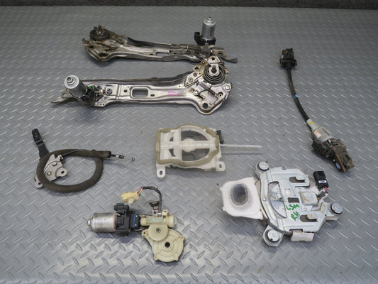 10-13 Lexus IS250 IS350 Convert Front Right Seat Motor Rail Blower Fan Set OEM