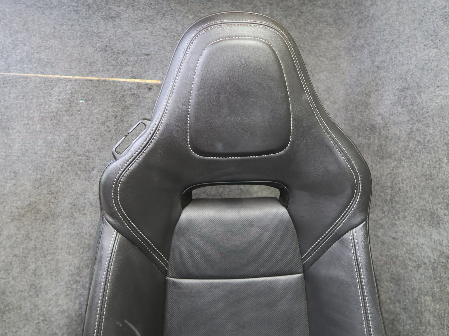 14-19 Chevrolet Corvette C7 Set of 2 Front Left & Right Leather Seat Black OEM