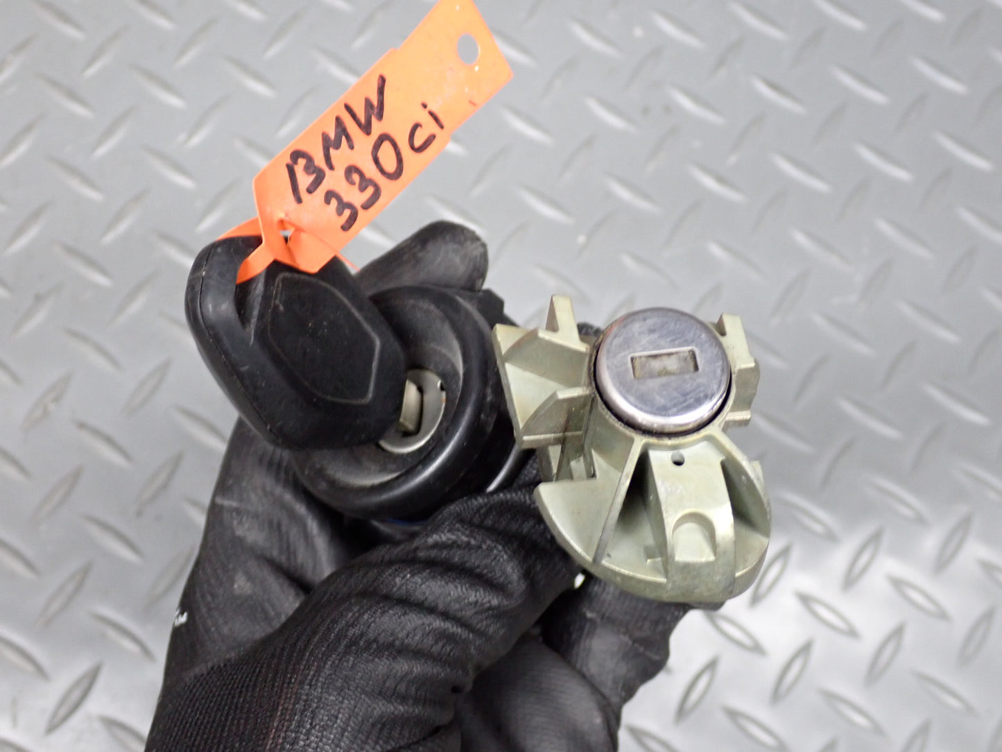 04-05 BMW E46 330ci Conv ECM ECU Immo Ignition Door Glove Trunk Lock KEY Set OEM