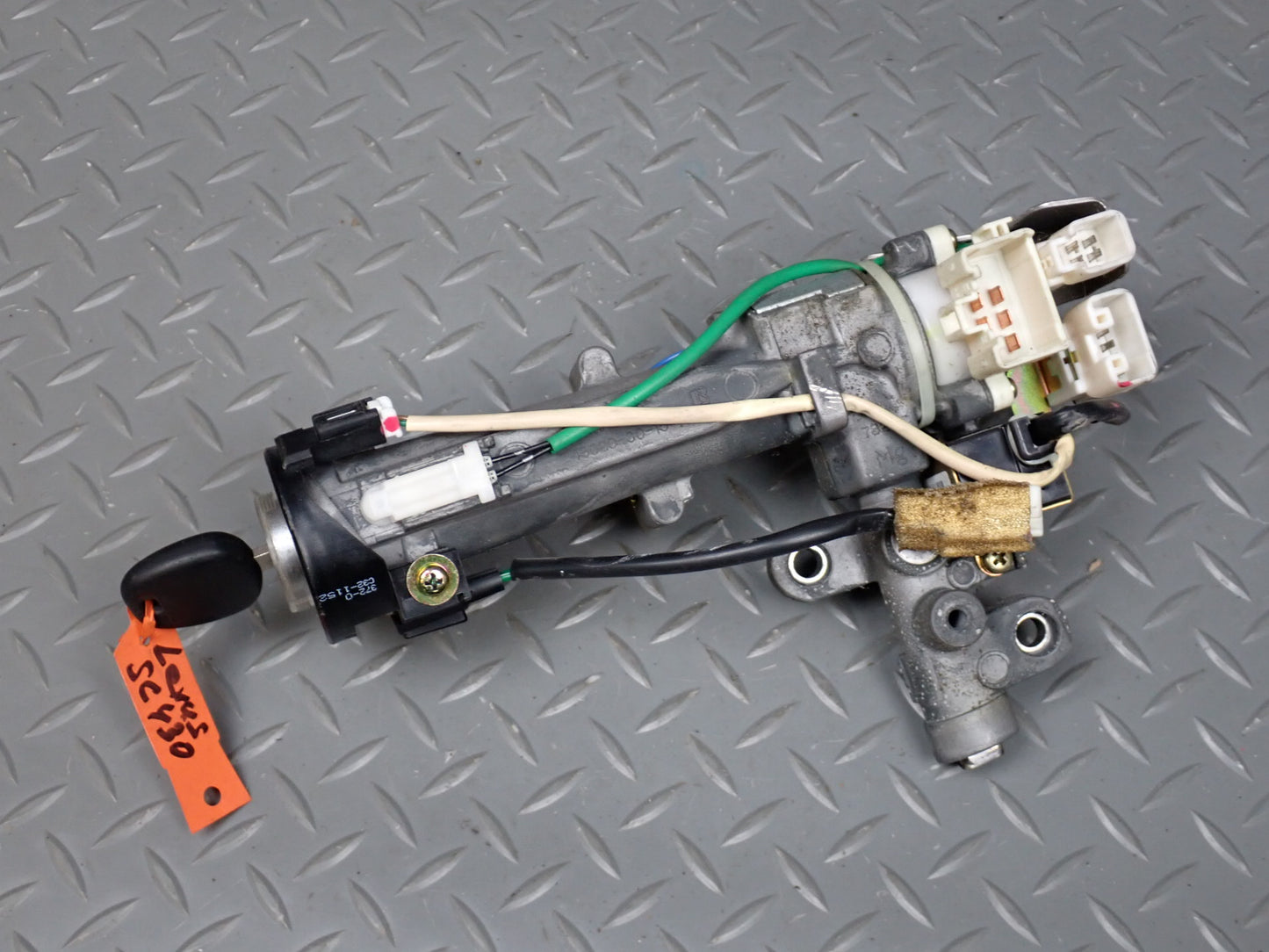 2003 Lexus UZZ40L SC430 3UZFE ECU ECM Immo Ignition Glove Door Lock KEY Set OEM