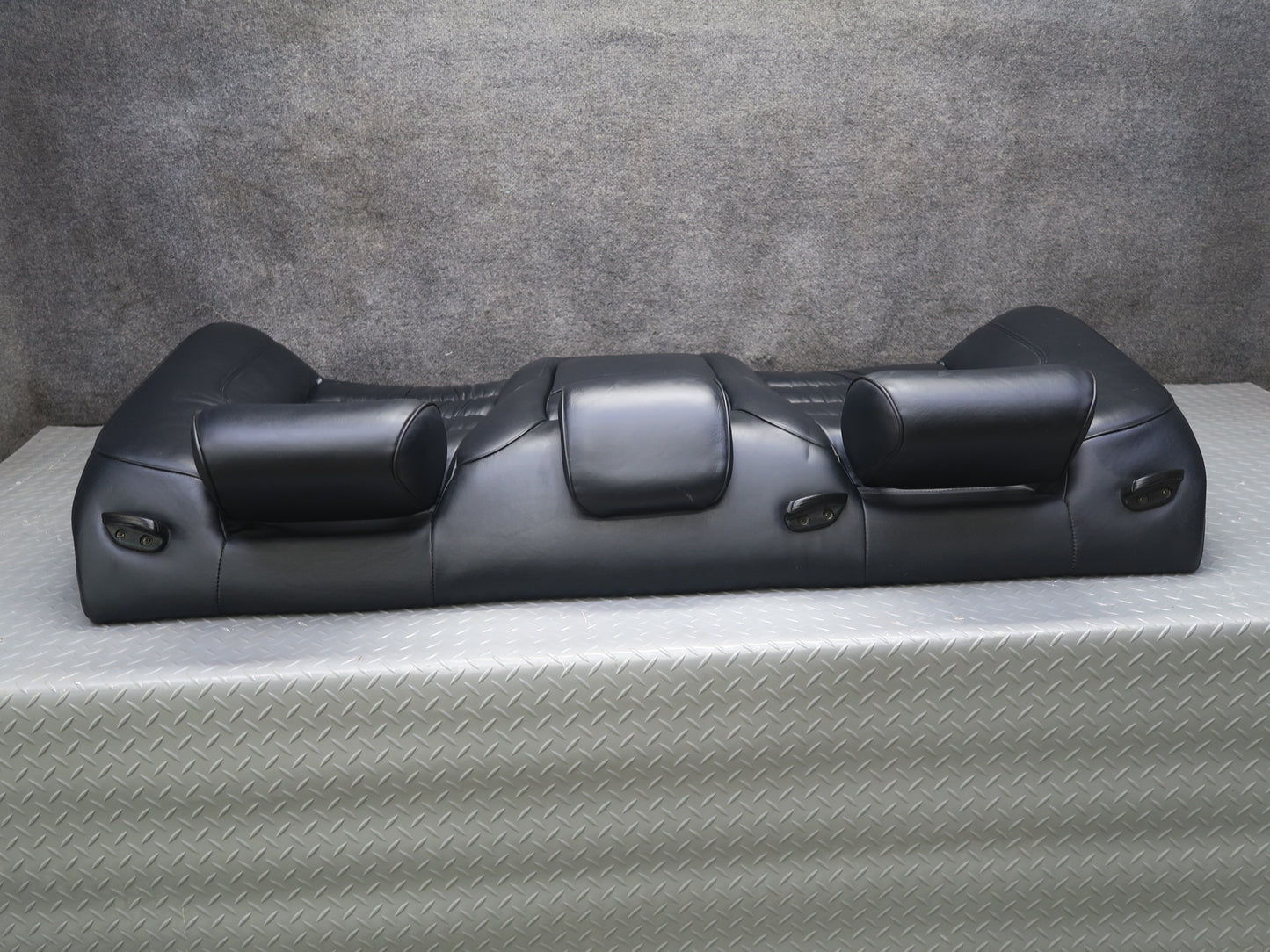 01-02 Lexus GS300 GS430 Rear Leather Seat Upper & Lower Cushion Black Set OEM