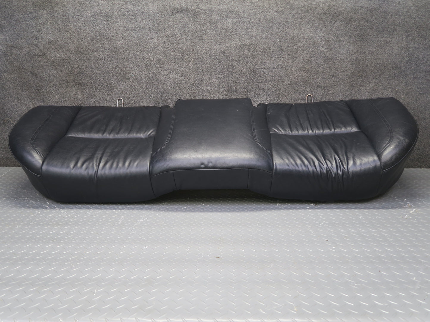 01-02 Lexus GS300 GS430 Rear Leather Seat Upper & Lower Cushion Black Set OEM