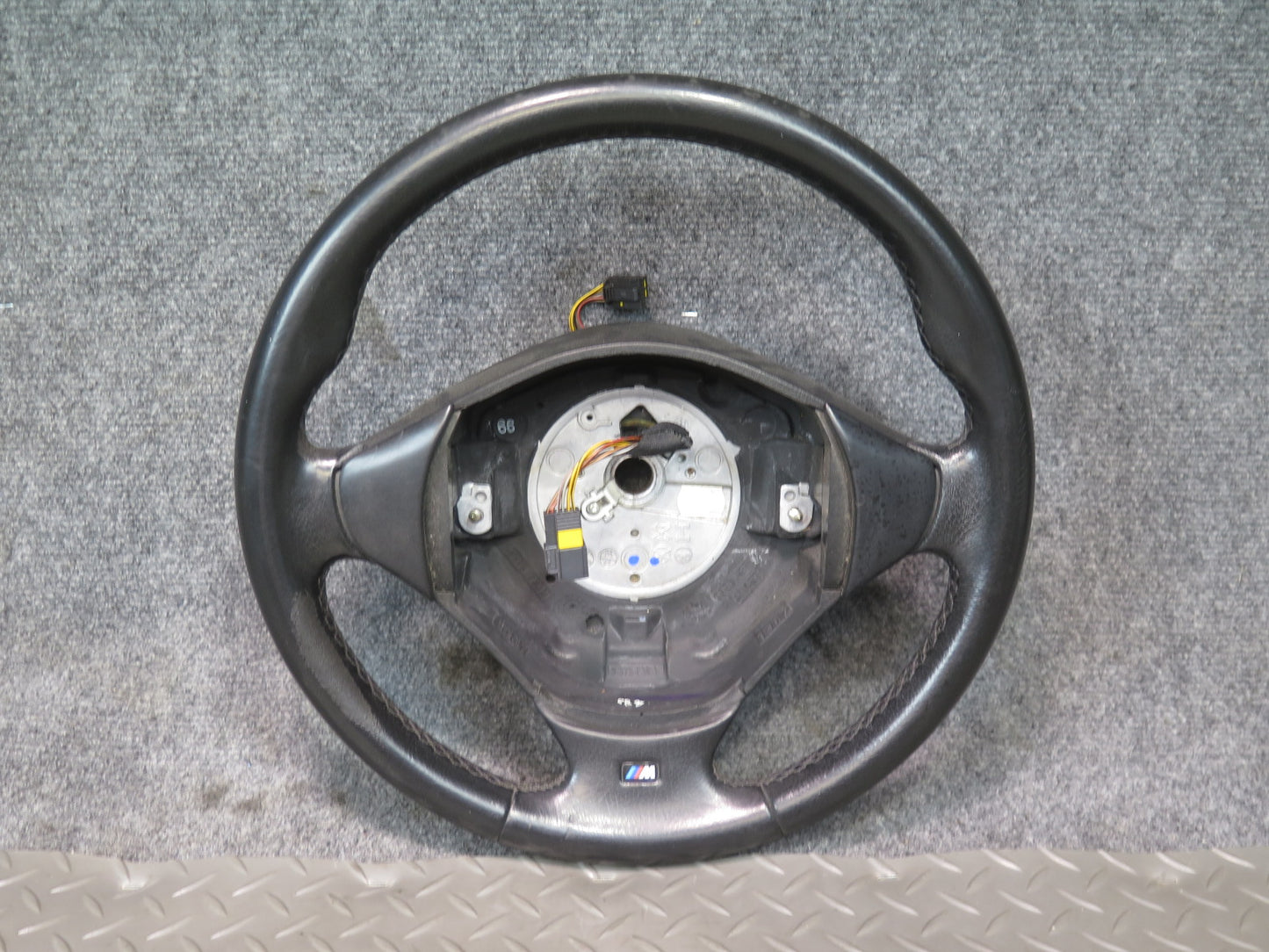 00-02 BMW E36/7 Z3 M-sport Leather 3 Spoke Steering Black OEM