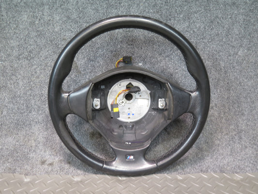 00-02 BMW E36/7 Z3 M-sport Leather 3 Spoke Steering Black OEM