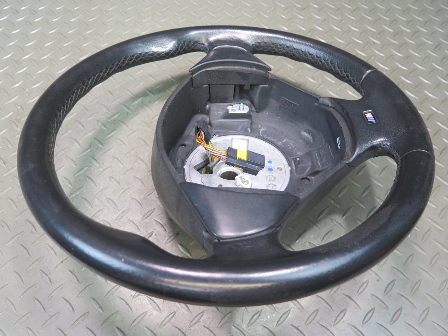 00-02 BMW E36/7 Z3 M-sport Leather 3 Spoke Steering Black OEM