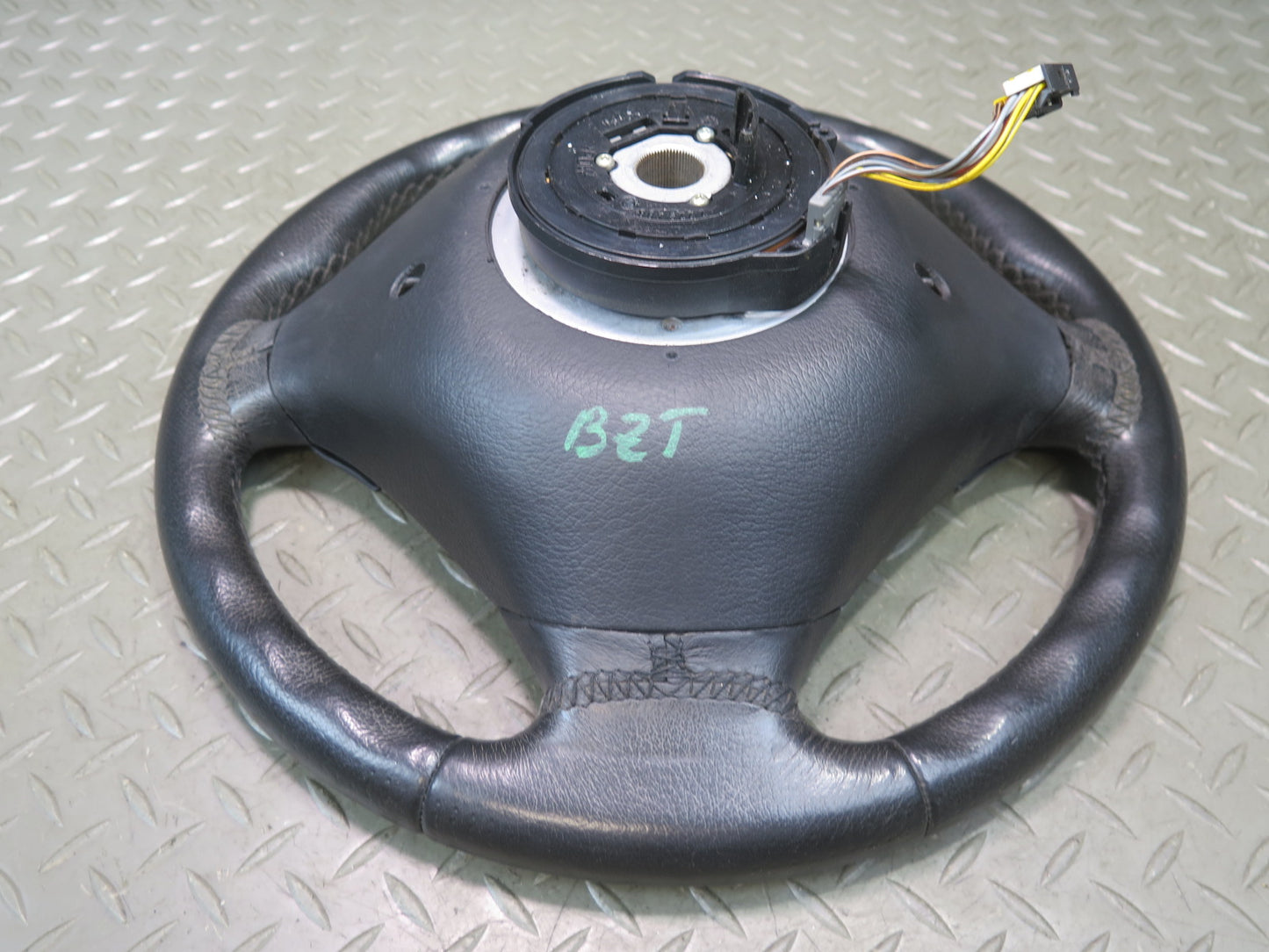 00-02 BMW E36/7 Z3 M-sport Leather 3 Spoke Steering Black OEM