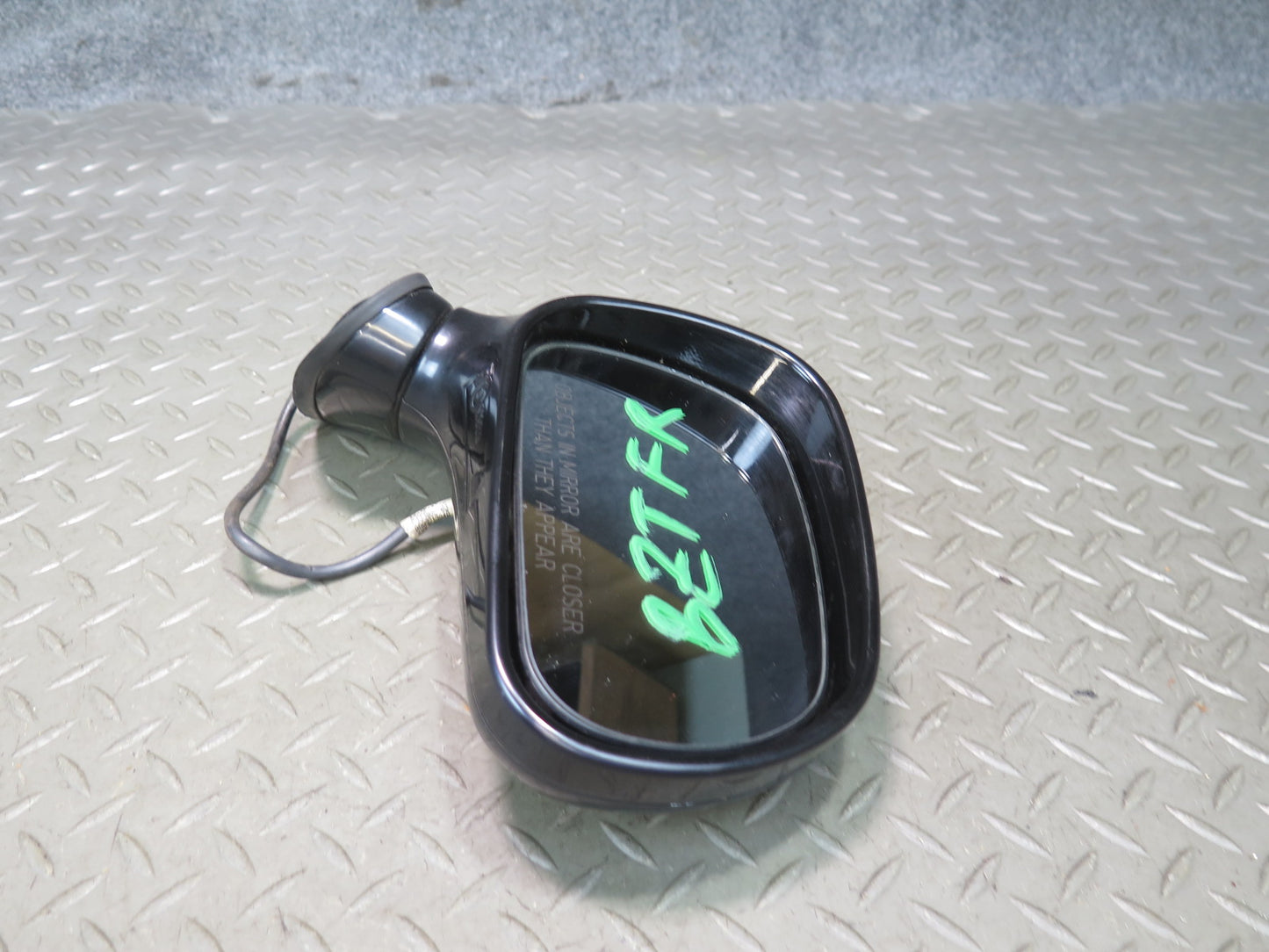 96-02 BMW E36/7 Z3 Front Right Exterior Side View Power Heated Mirror Black OEM