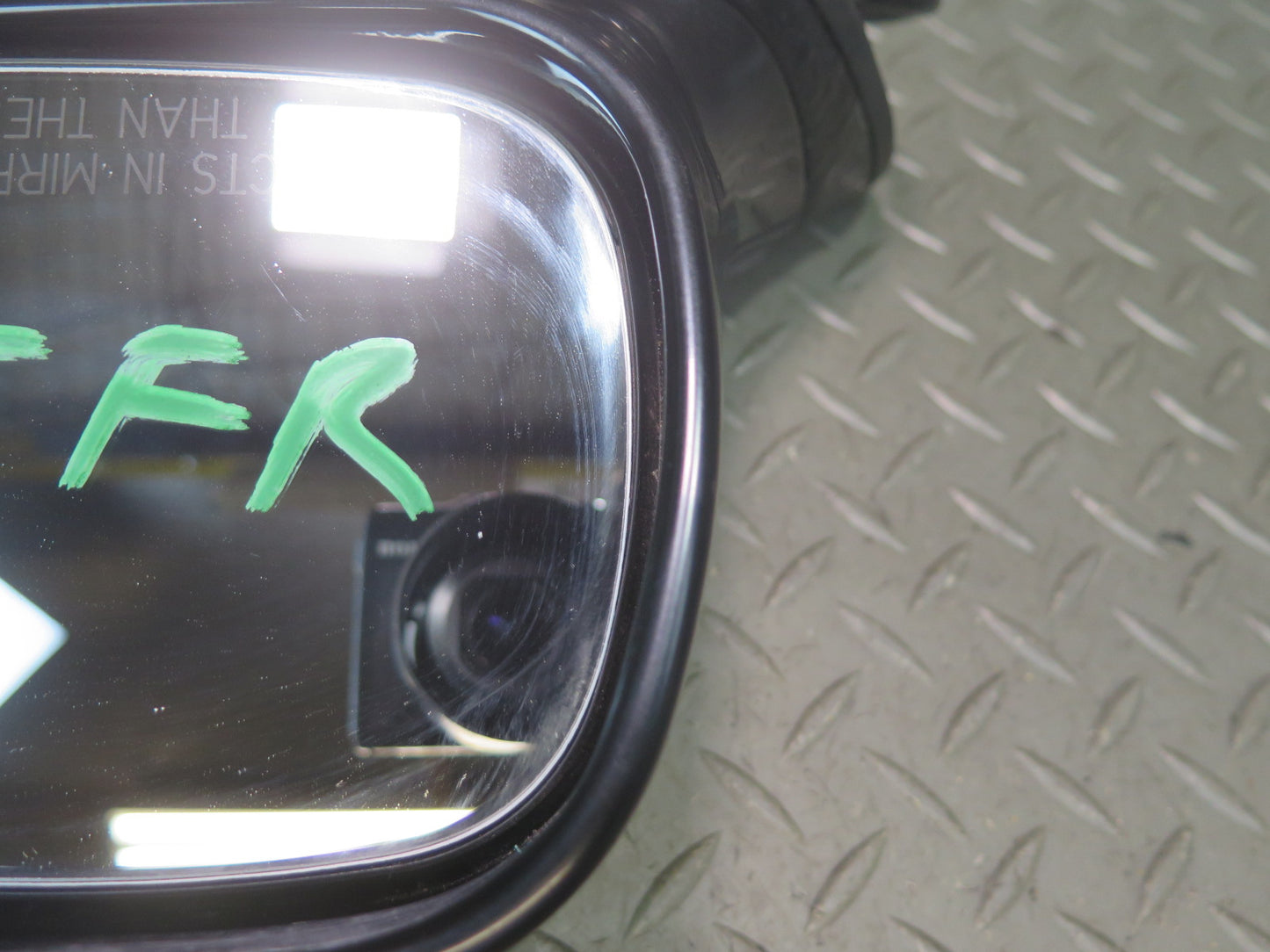 96-02 BMW E36/7 Z3 Front Right Exterior Side View Power Heated Mirror Black OEM