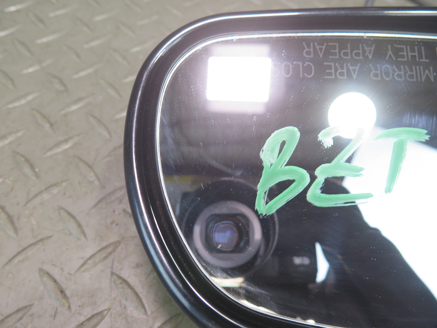 96-02 BMW E36/7 Z3 Front Right Exterior Side View Power Heated Mirror Black OEM