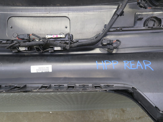 2014-2016 Porsche Panamera 970 Rear Bumper Cover Panel W/ PDC Sensors & Camera