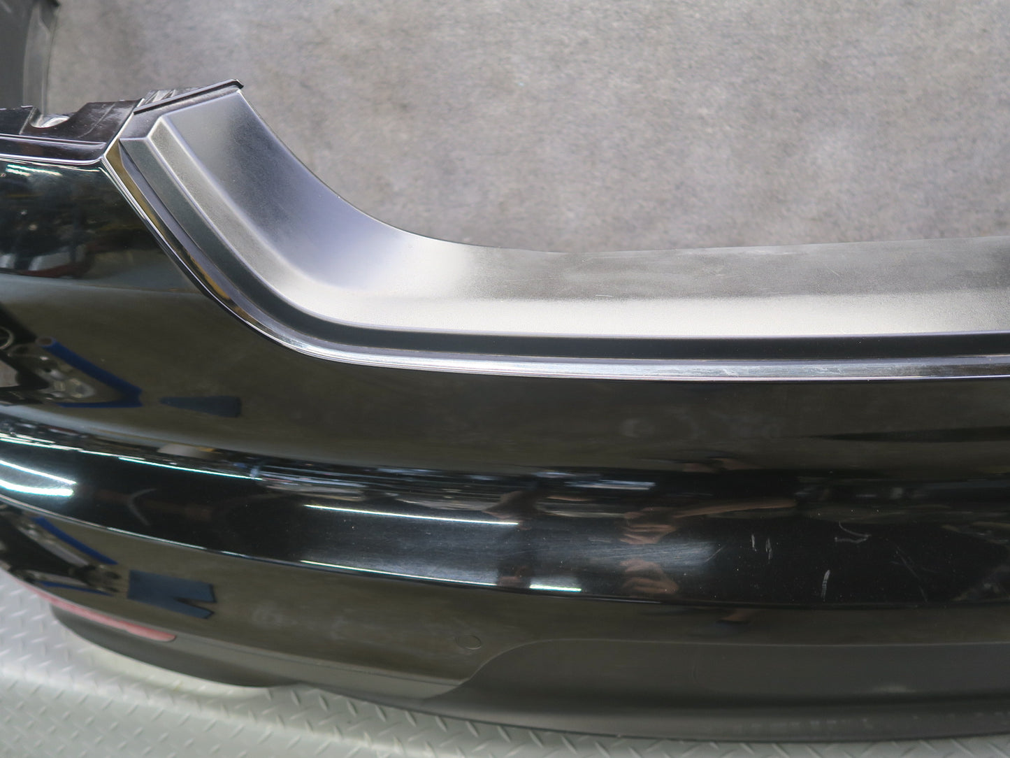 2014-2016 Porsche Panamera 970 Rear Bumper Cover Panel W/ PDC Sensors & Camera