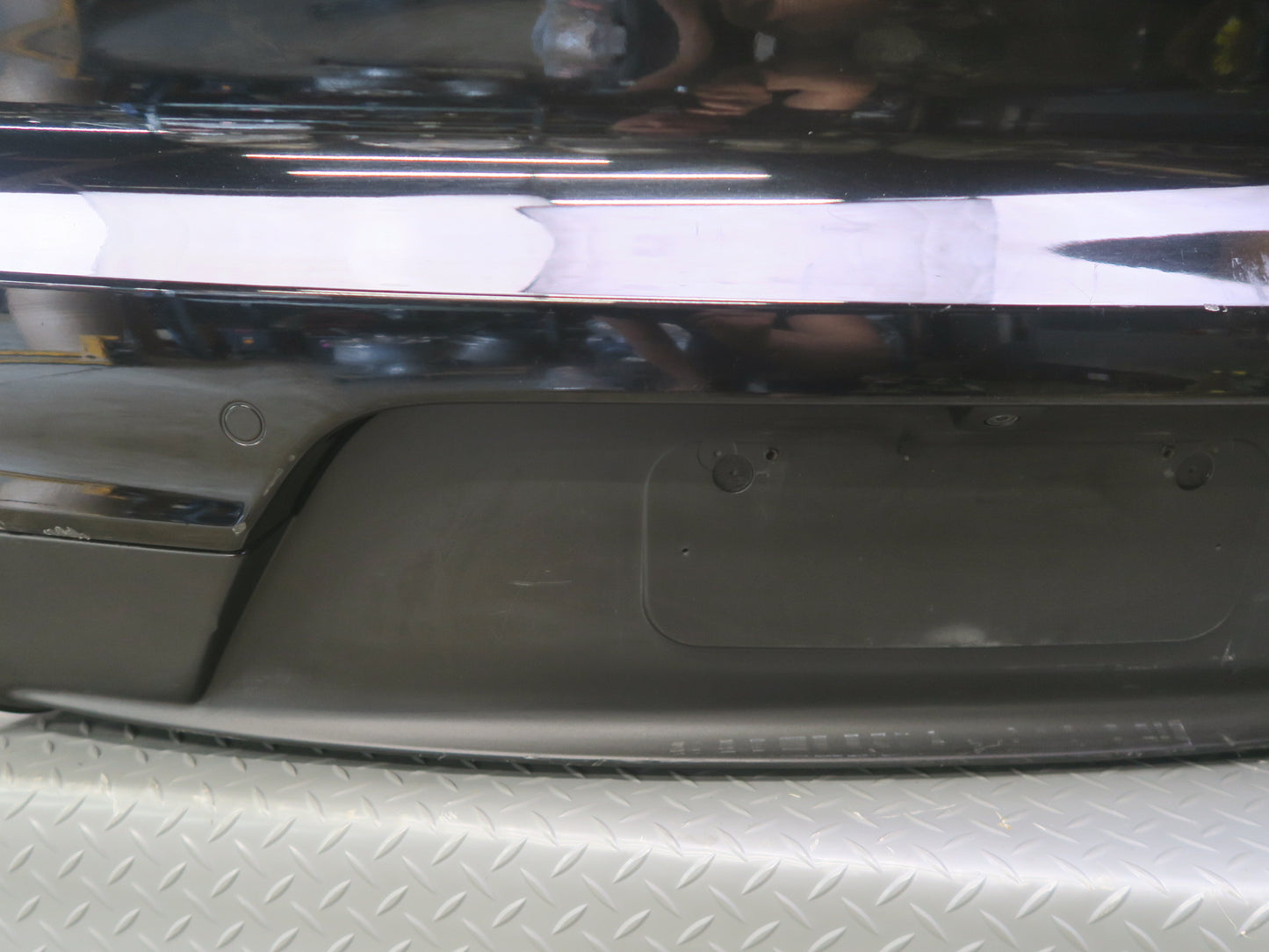 2014-2016 Porsche Panamera 970 Rear Bumper Cover Panel W/ PDC Sensors & Camera