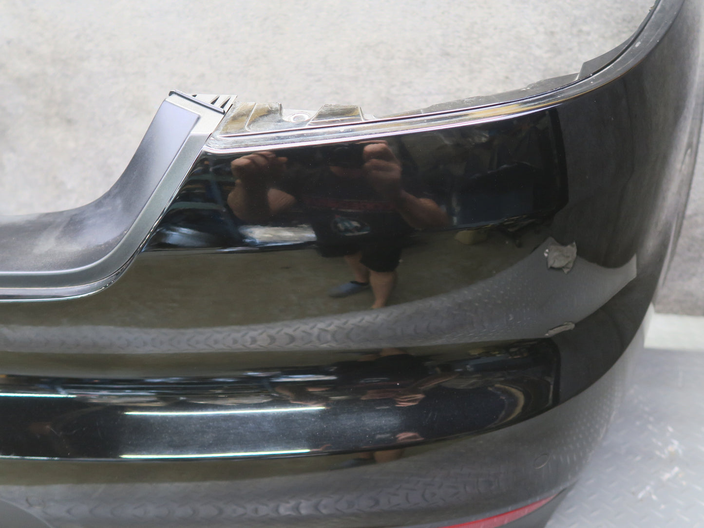 2014-2016 Porsche Panamera 970 Rear Bumper Cover Panel W/ PDC Sensors & Camera