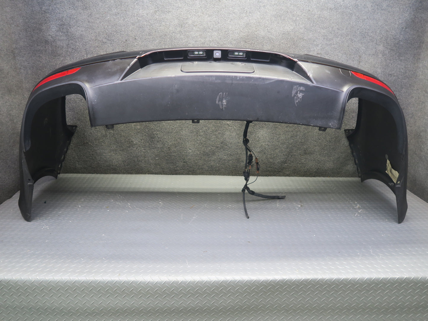 2014-2016 Porsche Panamera 970 Rear Bumper Cover Panel W/ PDC Sensors & Camera