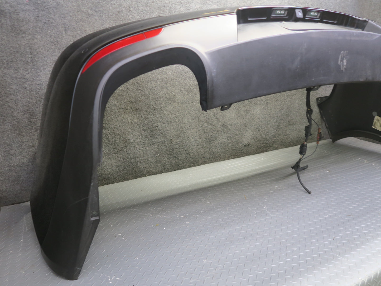 2014-2016 Porsche Panamera 970 Rear Bumper Cover Panel W/ PDC Sensors & Camera