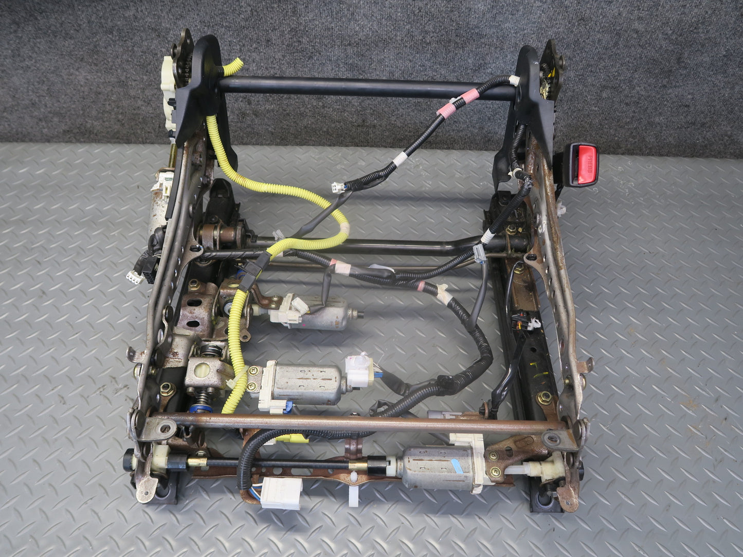 00-05 Lexus JZS160 GS430 Front Right Seat Lower Frame Track Rail w Motor OEM