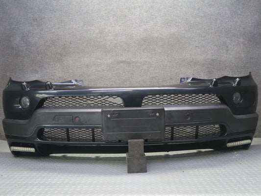 04-06 BMW E53 X5 4.8is Front Bumper Cover Black w Fog Lights PDC Sensors OEM