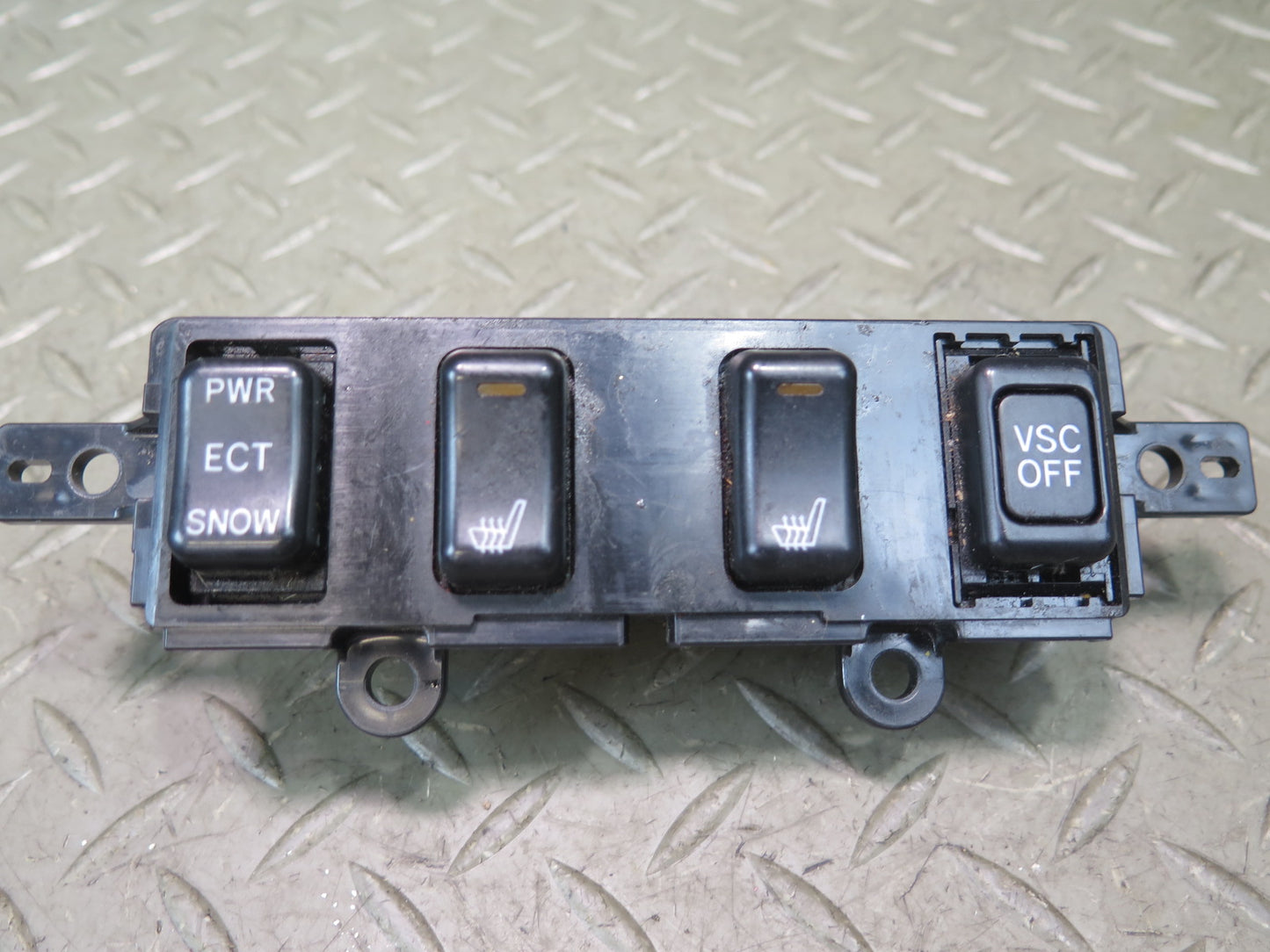 98-05 Lexus GS300 GS400 GS430 Snow ECT VSC Heated Seat Switch Panel Black OEM