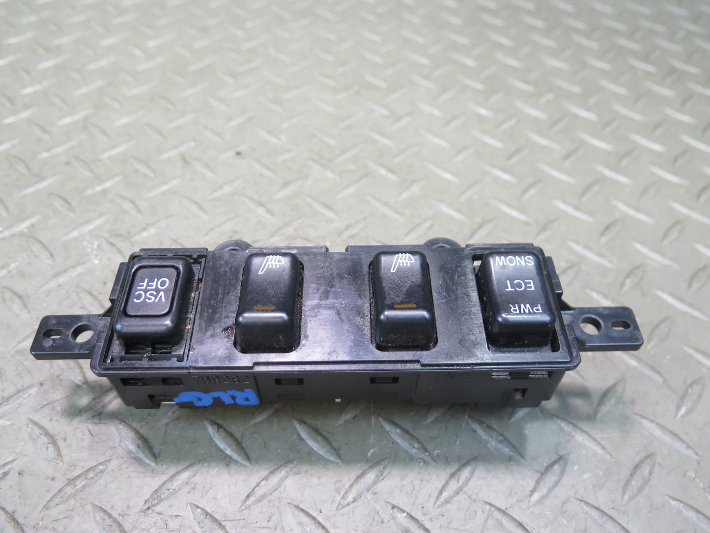 98-05 Lexus GS300 GS400 GS430 Snow ECT VSC Heated Seat Switch Panel Black OEM