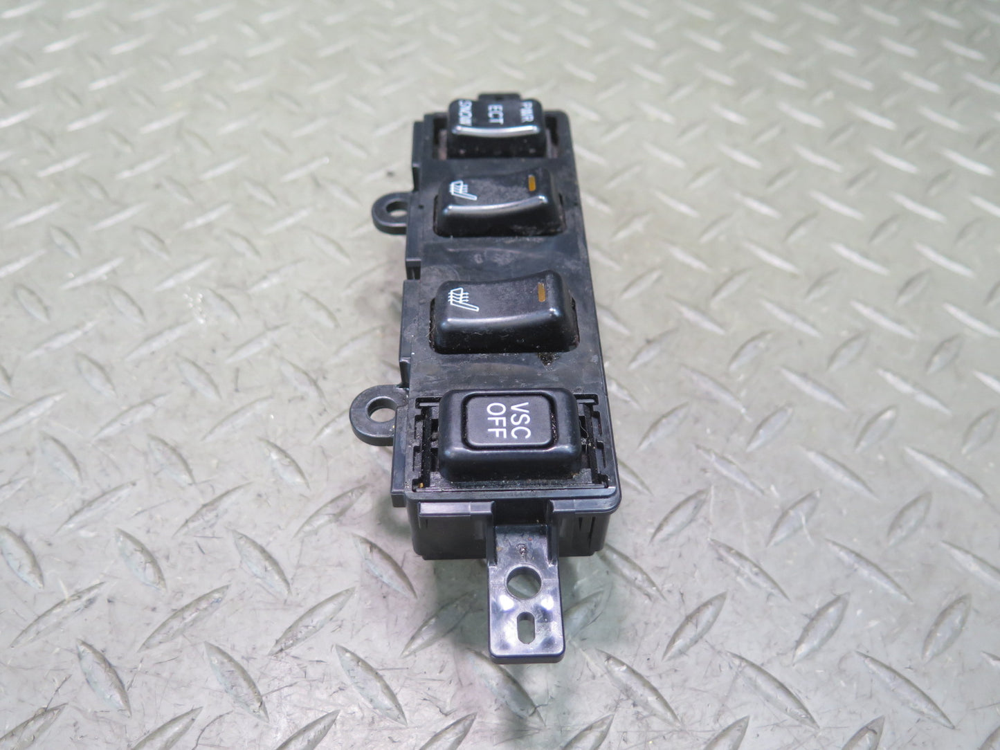 98-05 Lexus GS300 GS400 GS430 Snow ECT VSC Heated Seat Switch Panel Black OEM