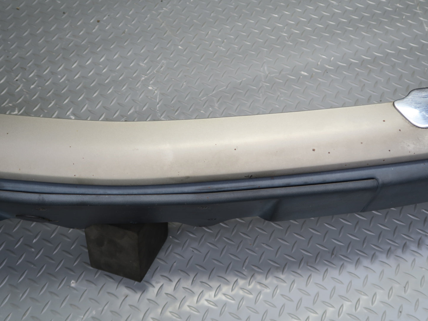 86-93 Mercedes W124 300E Front Bumper Cover Smoke Silver Metallic OEM