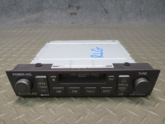 01-03 Lexus GS300 GS430 Pioneer Cassette Radio Player Receiver 86120-3A741 OEM